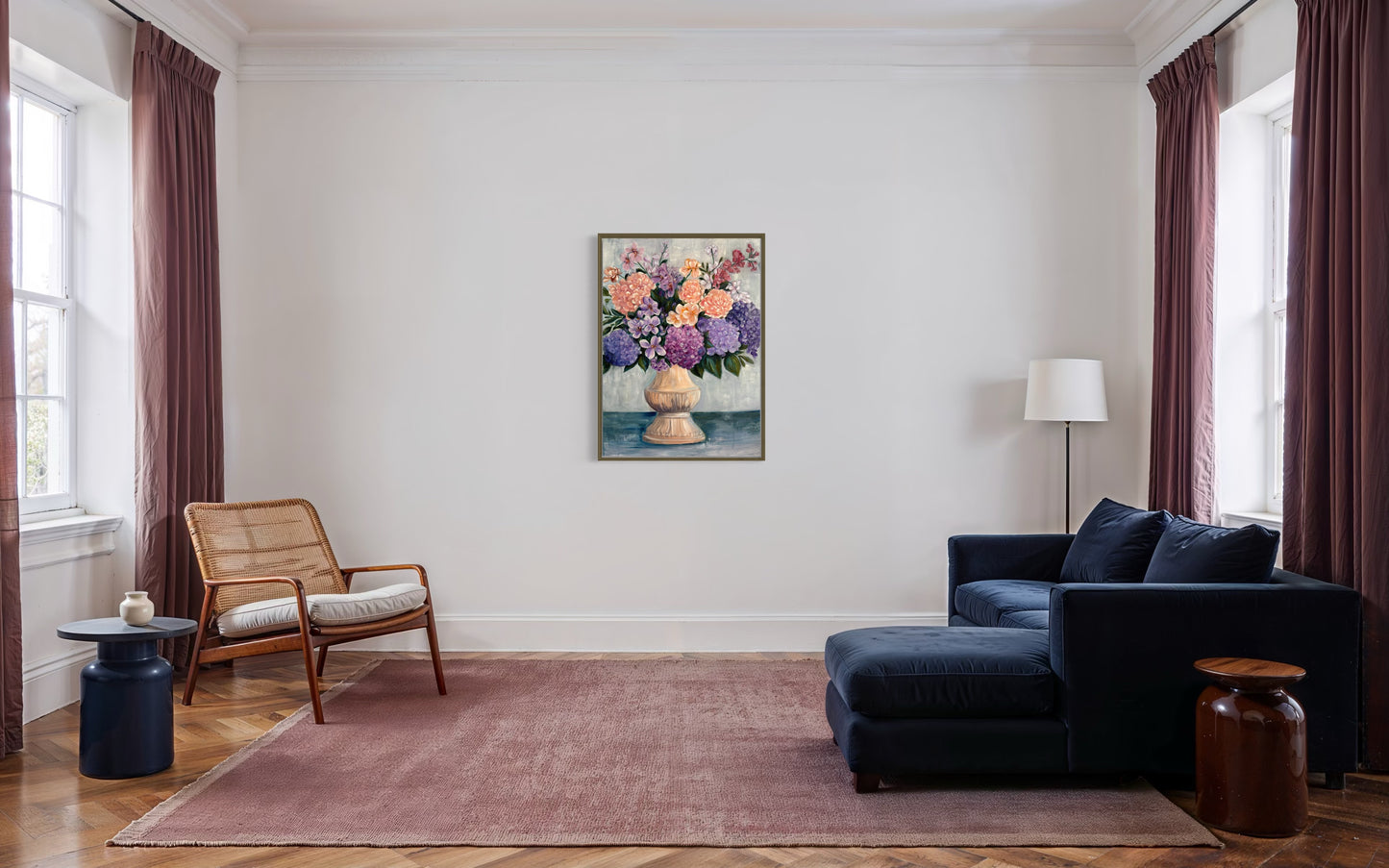 “Arrayed in Beauty” – 36x48 Original Oil Framed