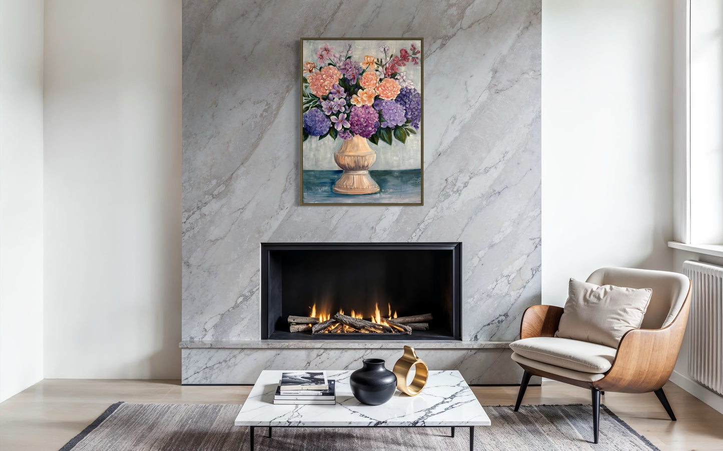 “Arrayed in Beauty” – 36x48 Original Oil Framed