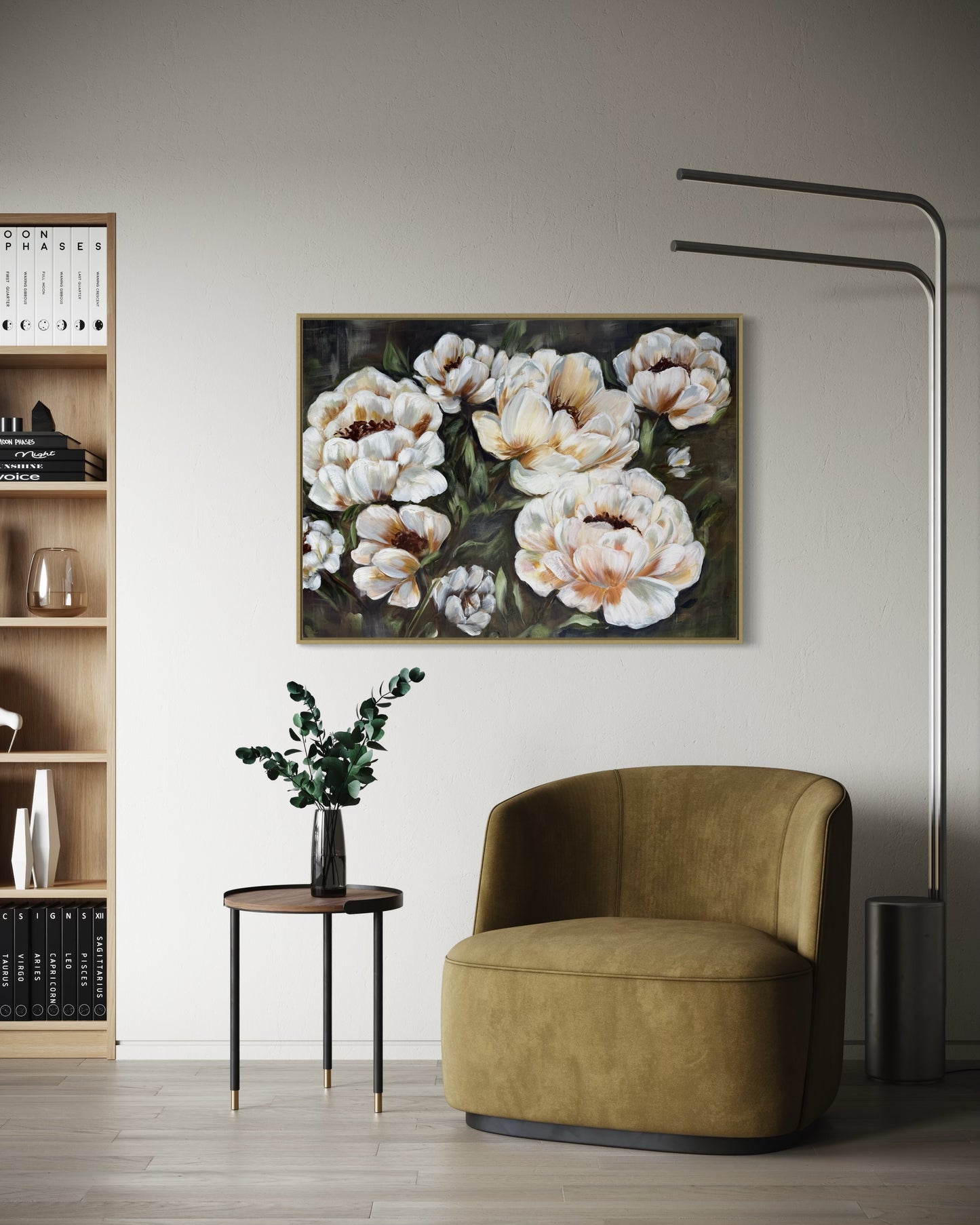 “Still She Blooms” – 30x40 Original Acrylic Framed
