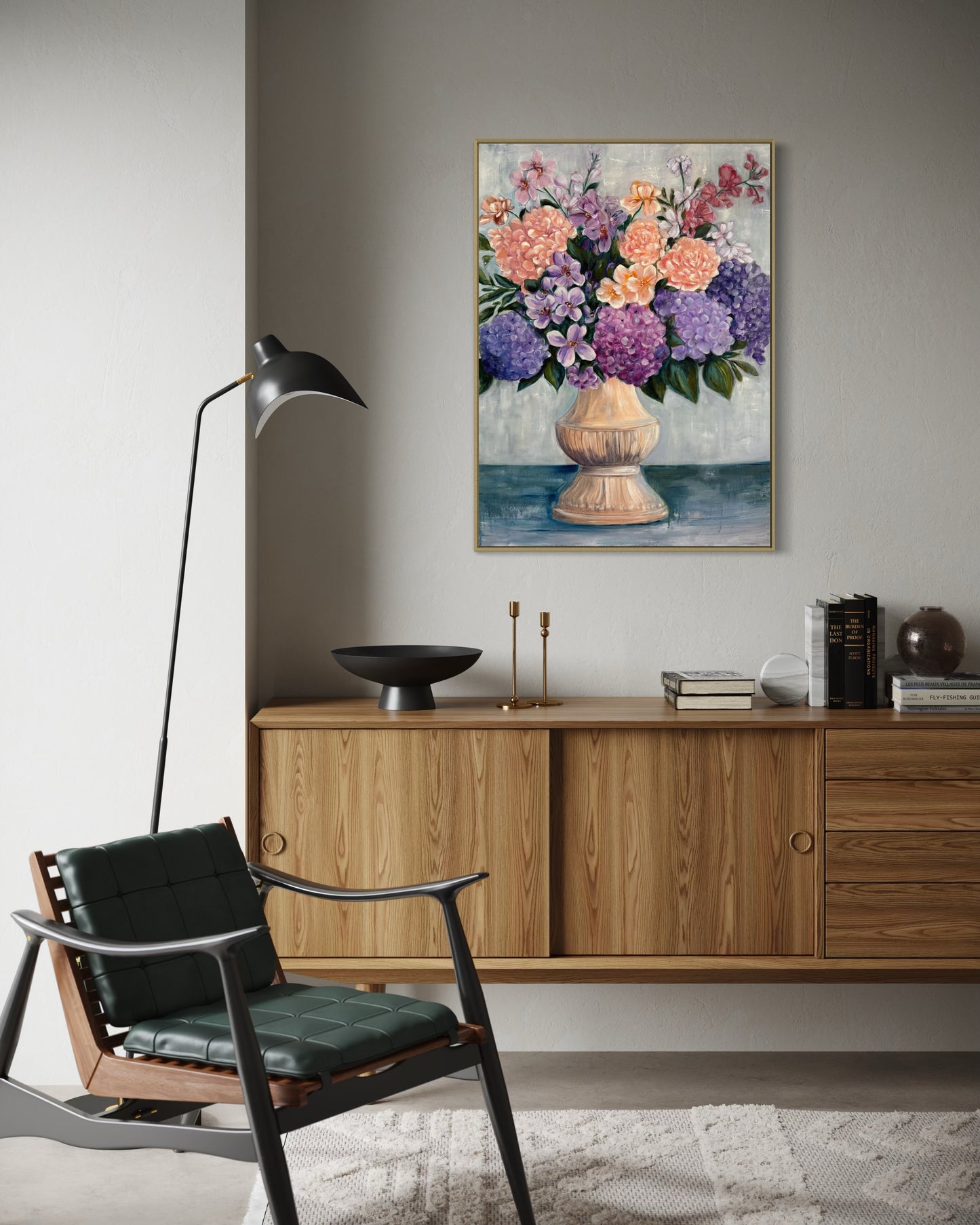 “Arrayed in Beauty” – 36x48 Original Oil Framed