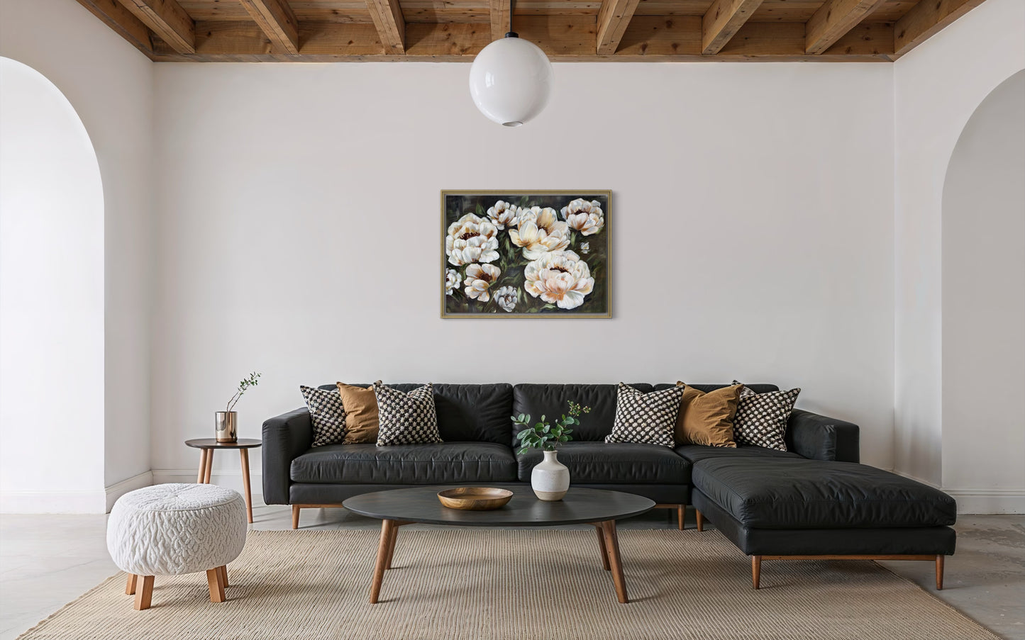 “Still She Blooms” – 30x40 Original Acrylic Framed