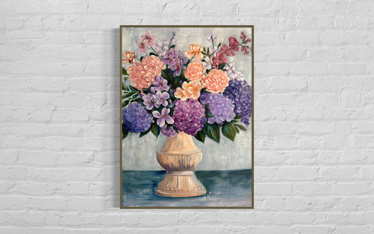 “Arrayed in Beauty” – 36x48 Original Oil Framed
