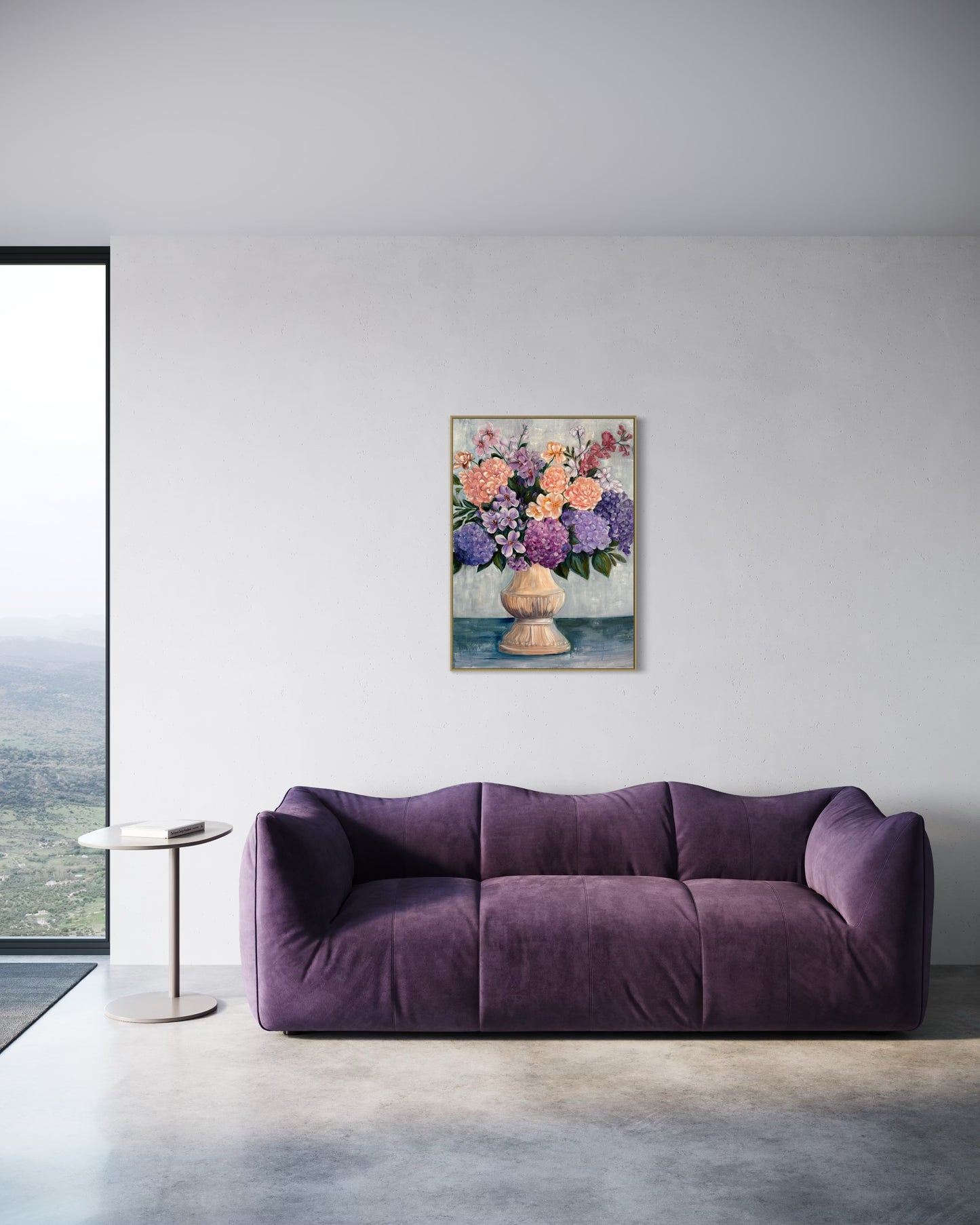 “Arrayed in Beauty” – 36x48 Original Oil Framed