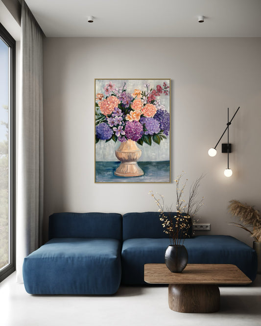 “Arrayed in Beauty” – 36x48 Original Oil Framed