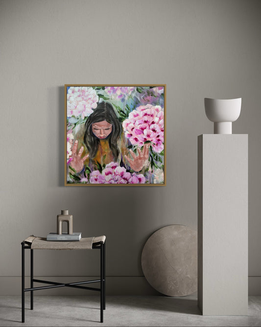 “Beautifully Broken“|art print |11x11 Print|Home Decor