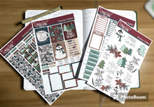 Load image into Gallery viewer, Christmas Traditions Faith Stickers| christian Planner Stickers|Floral Stickers|Bible Journaling Stickers|Faith Sticker Sheets
