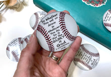 Load image into Gallery viewer, Baseball Faith Decal |Faith Sticker for Tumblers, Binders, Bibles, Planners etc
