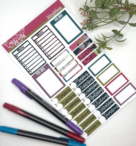 Weightless Sticker Sheets| Christian Planner Stickers| Journal Stickers| Bible Stickers| Monthly StickerSets