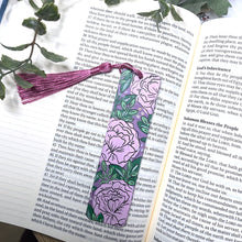 Load image into Gallery viewer, Hand Painted Wooden Bookmark
