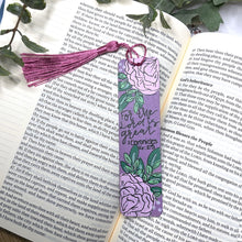 Load image into Gallery viewer, Hand Painted Wooden Bookmark
