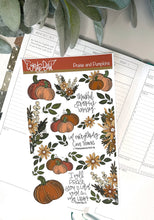 Load image into Gallery viewer, Pumpkins and Praise Faith Sticker Sheets| Christian Planner Stickers| Fall Stickers|Journal Stickers| Bible Stickers| Monthly StickerSets
