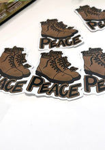 Load image into Gallery viewer, Boots Of Peace|Ephesians 6:15|Faith Decal |Faith Sticker|Tumbler Sticker|Bible Stickers
