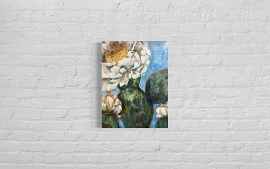 Desert Radiance– 16X20 inch Original Mixed Media on Canvas