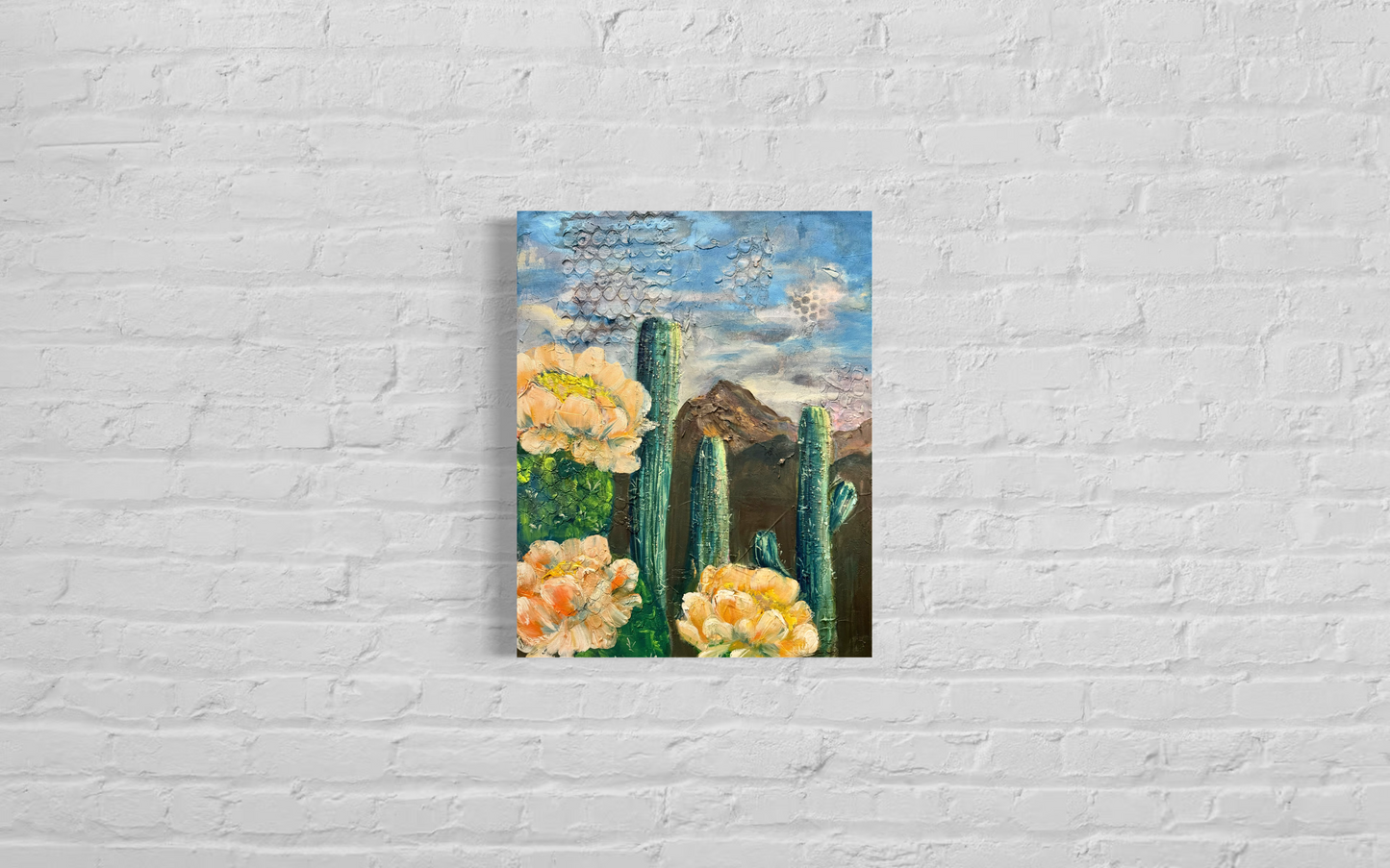 Desert Horizon– 16X20 inch Original Mixed Media on Canvas
