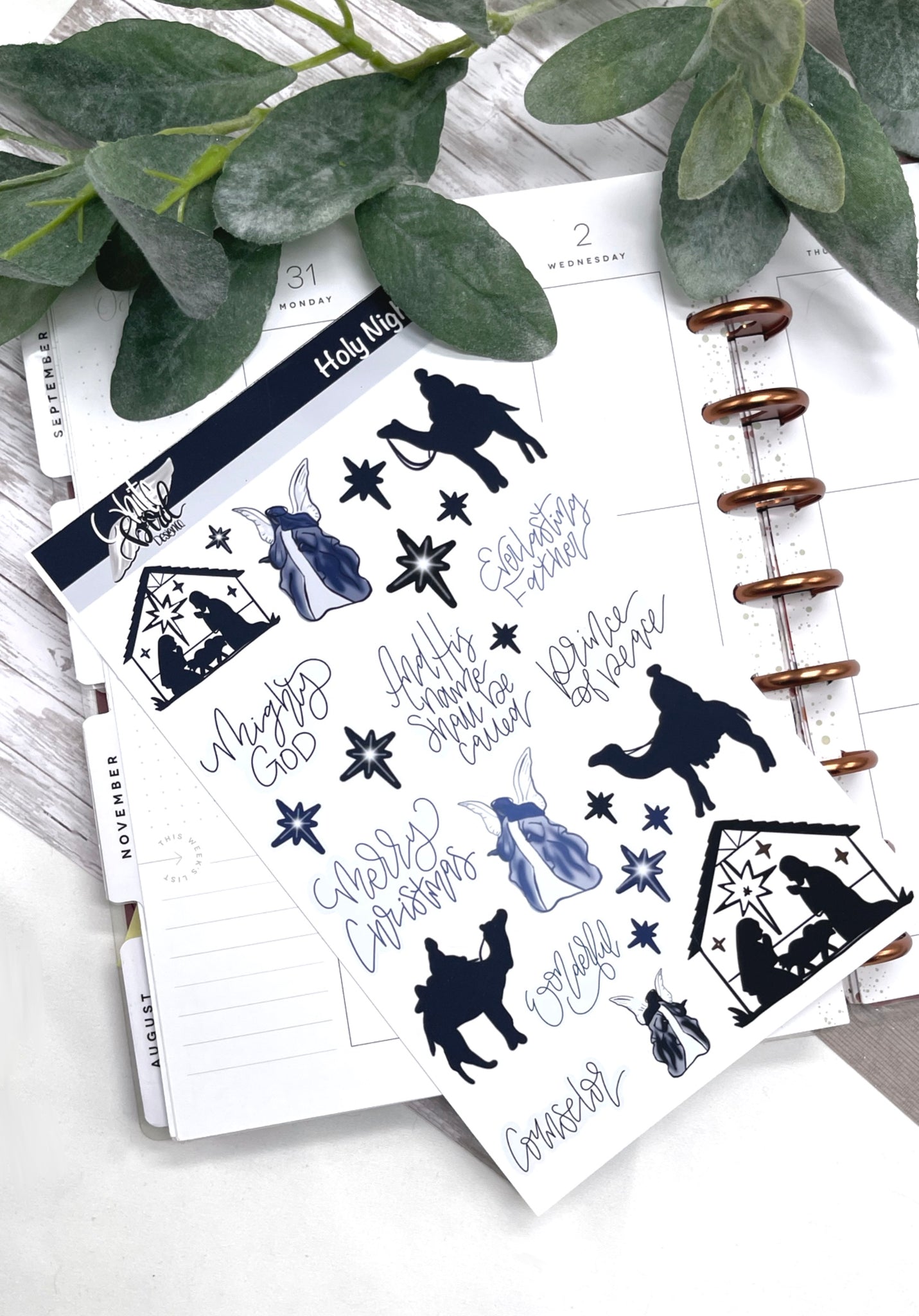Stickers & Stationary - Christian Planner