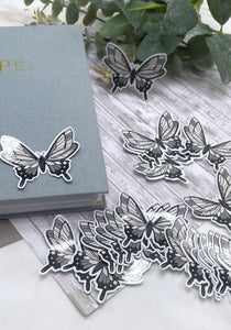 Boho Neutral Butterly Decal |Faith Sticker for Tumblers, Binders, Bibles, Planners etc
