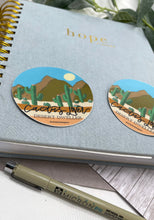 Load image into Gallery viewer, Cactus Lover Desert Dweller Decal Sticker for Tumblers, Binders, Bibles, Planners etc

