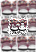 Load image into Gallery viewer, Walk In Faith Decal |Faith Sticker for Tumblers, Binders, Bibles, Planners etc
