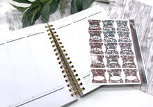 Load image into Gallery viewer, Planner Tabs| Monthly Tabs| Sticker Tabs| Floral
